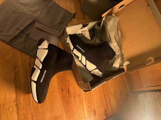 Balenciaga speed 3.0 , Black/White