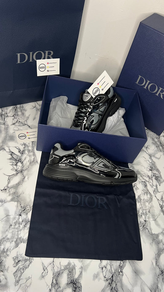 Dior b30 , Black , technical mesh brilliant fabric