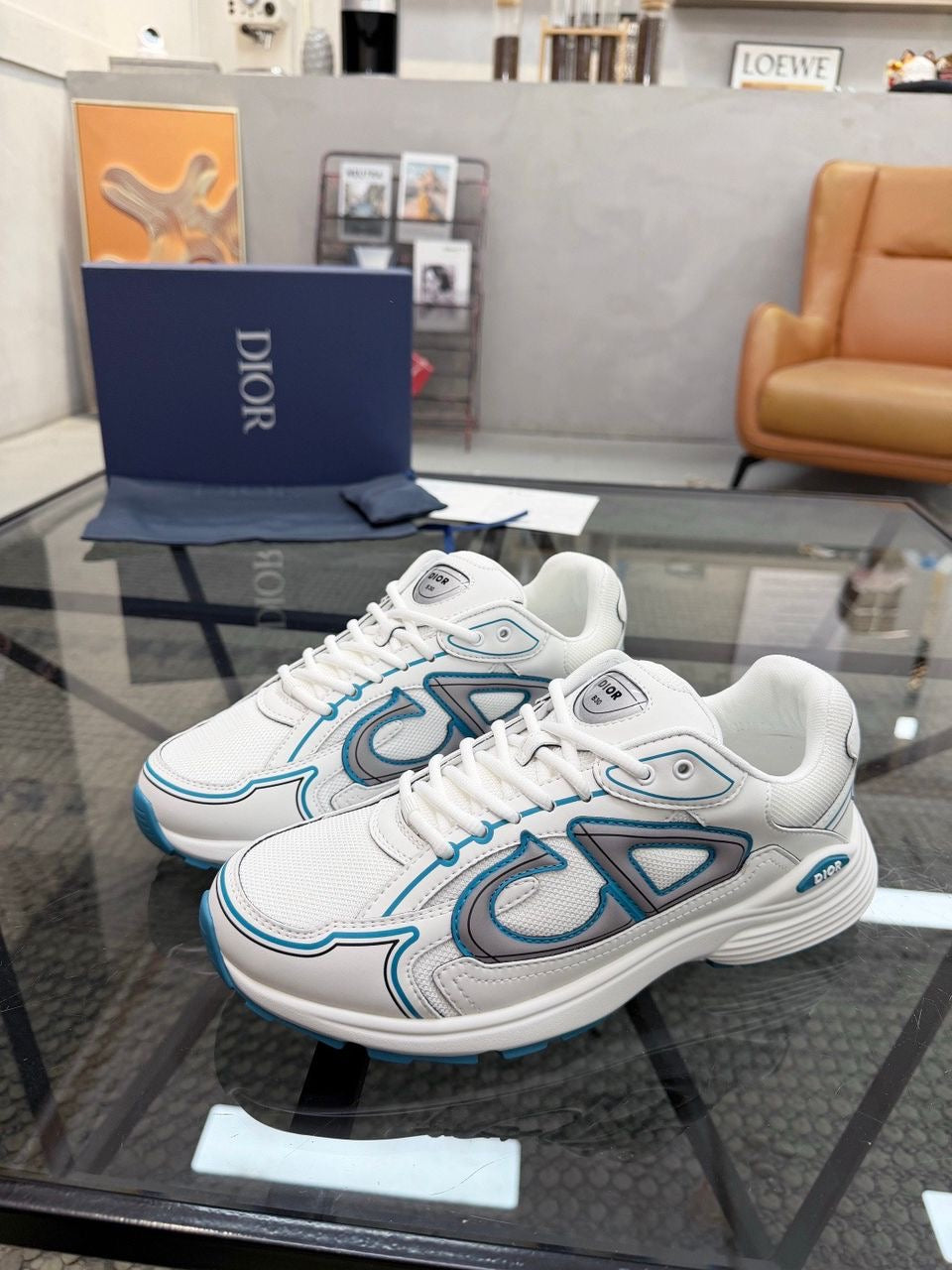 Dior b30 (new season ) white & blue