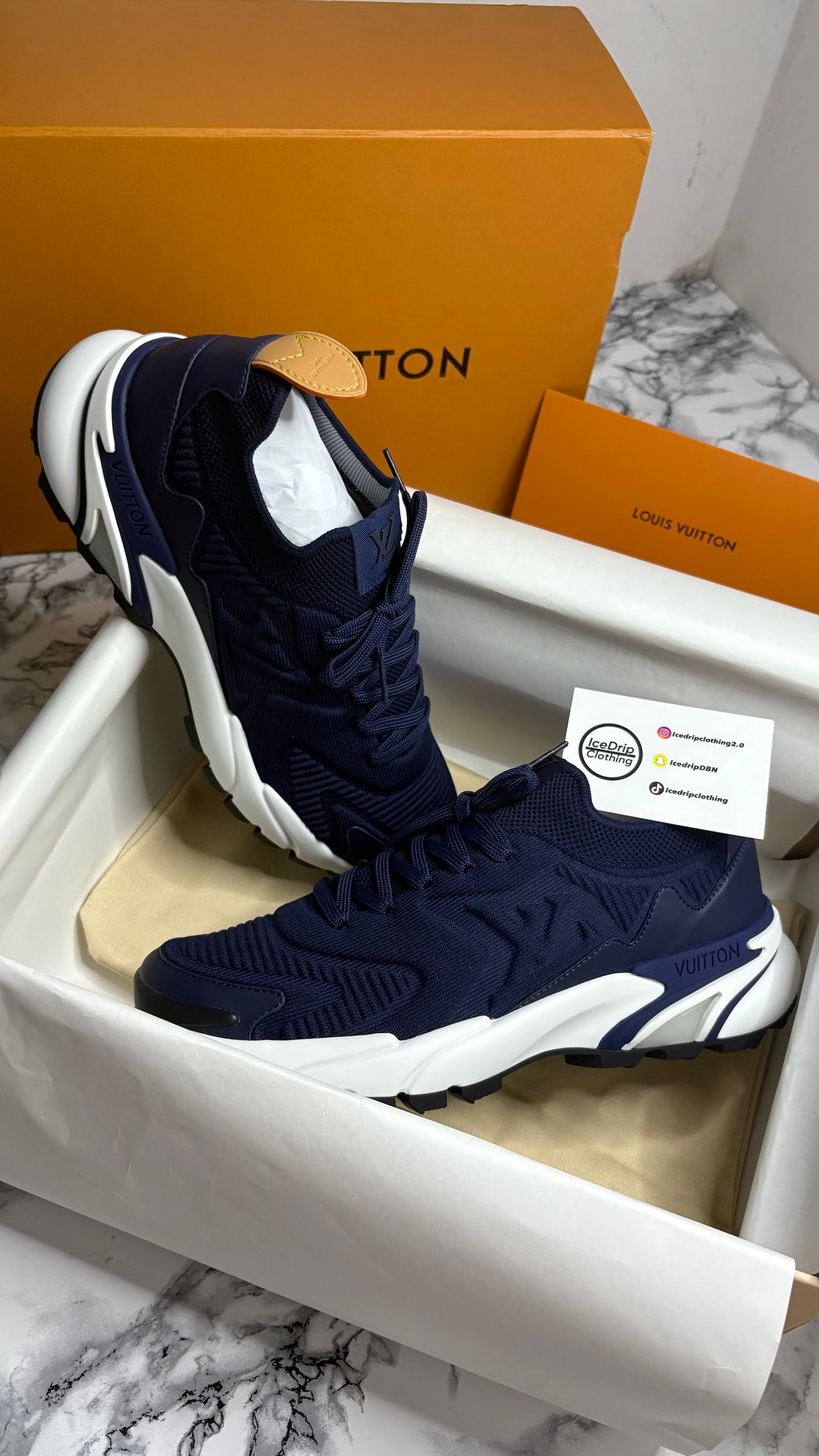 lV tactic runner (navy/white)