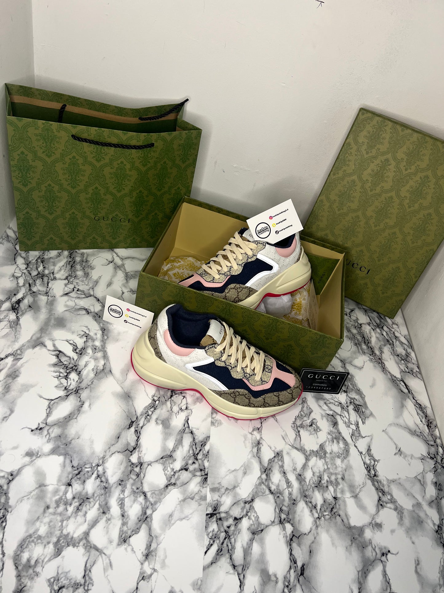 Gucci rhyton sneakers (Women’s)