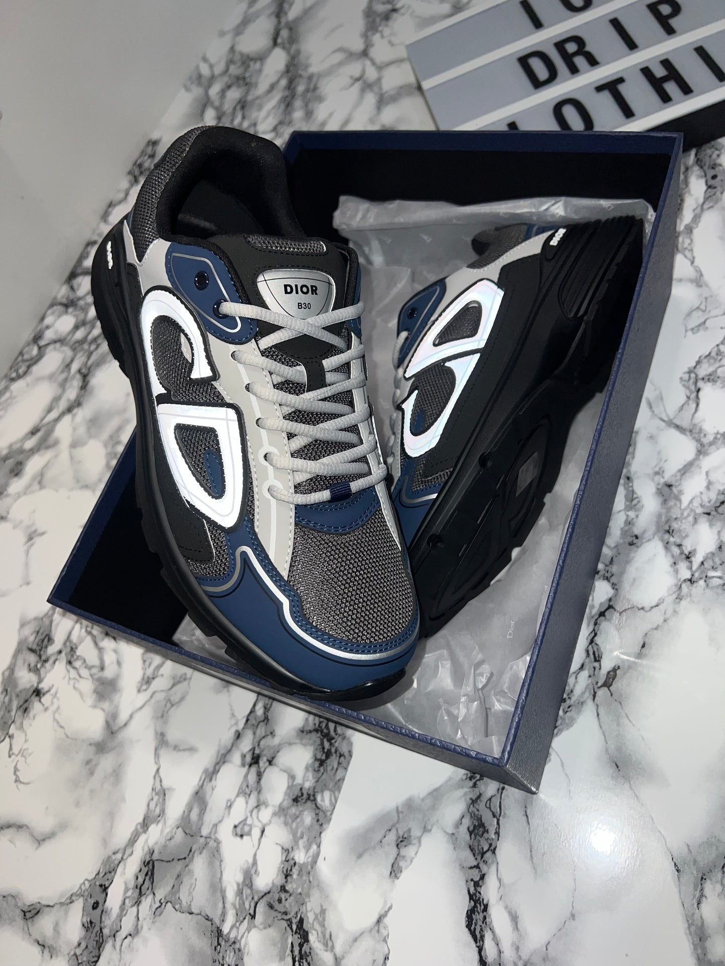 Dior b30 , Navy/Black/Grey