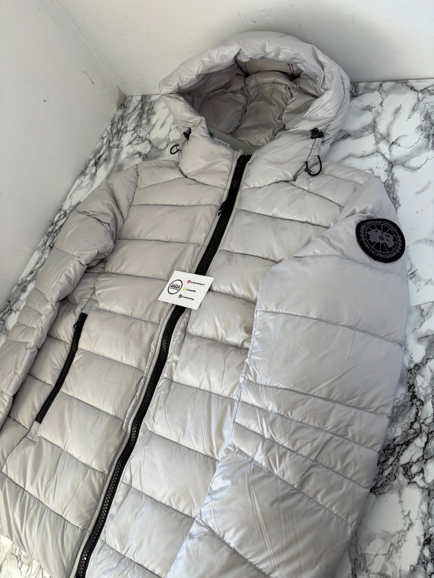 Canada goose crofton / Silverbirch / Black badge