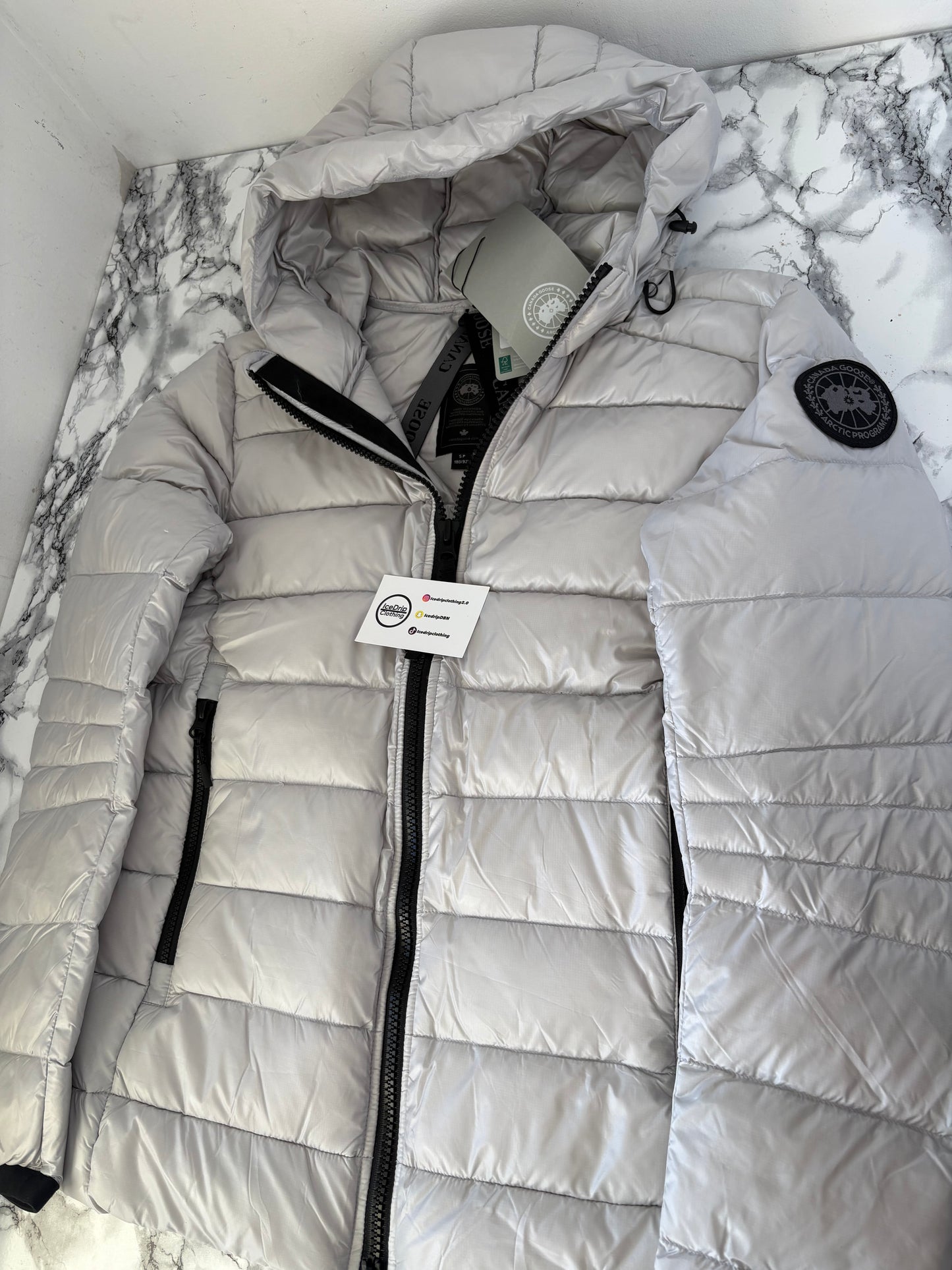 Canada goose crofton / Silverbirch / Black badge