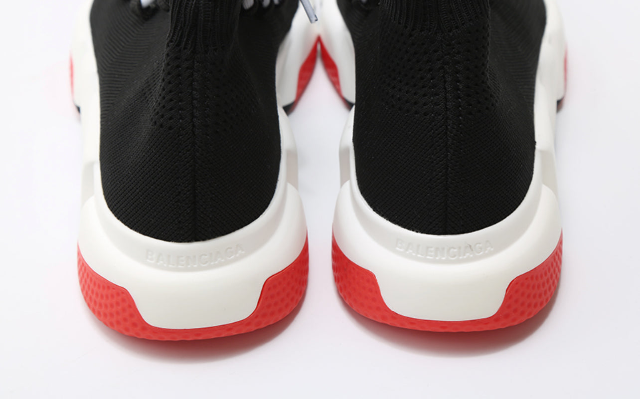 Balenciaga speed lace up (Red sole)