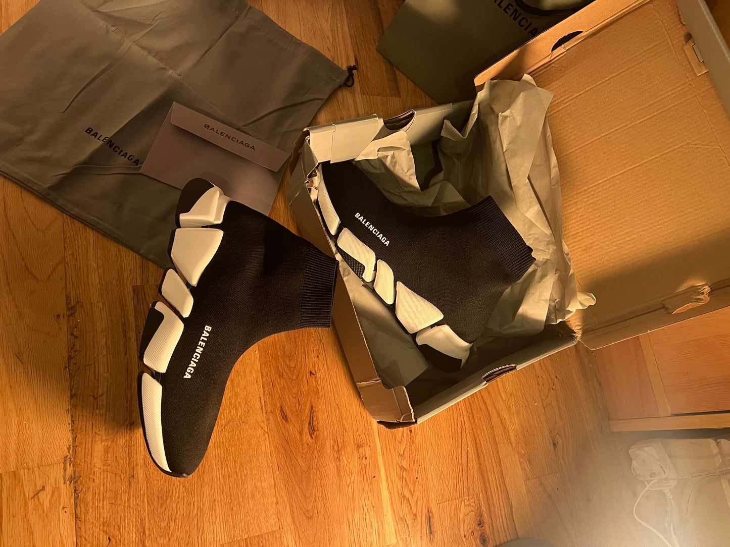 Balenciaga speed 3.0 , Black/White