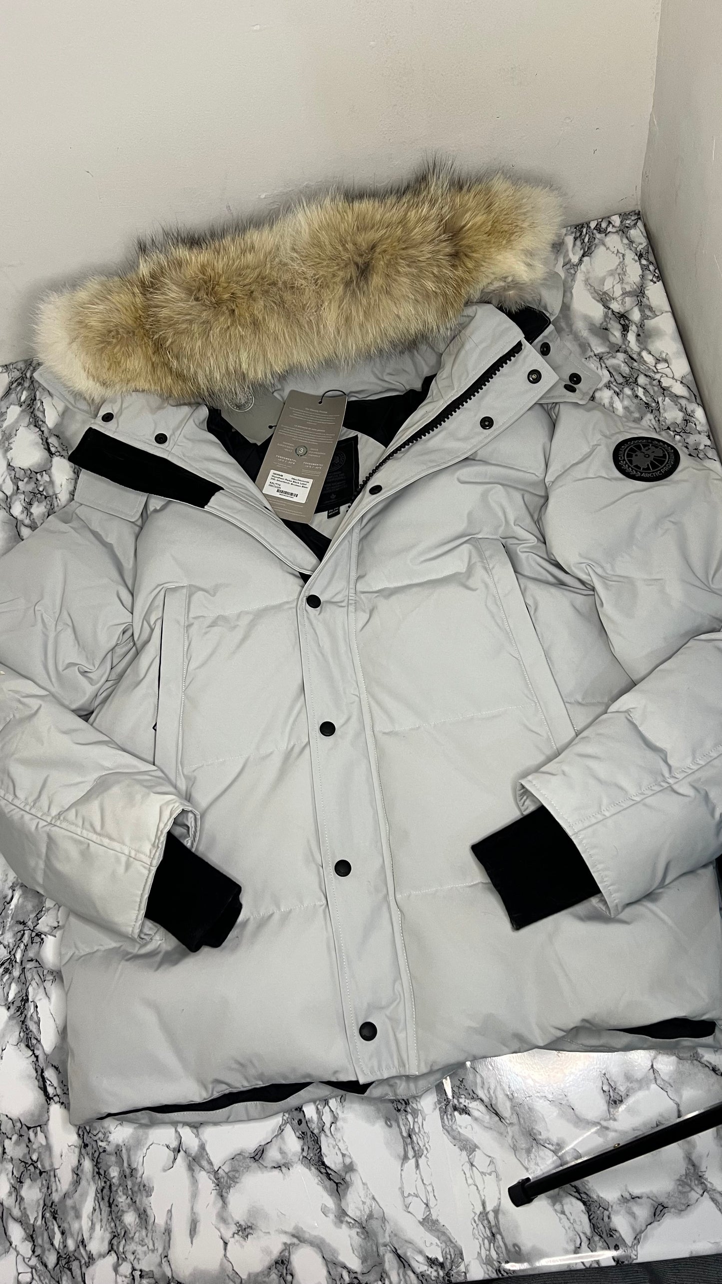 Canada goose Wyndham /Silverbirch/Black badge