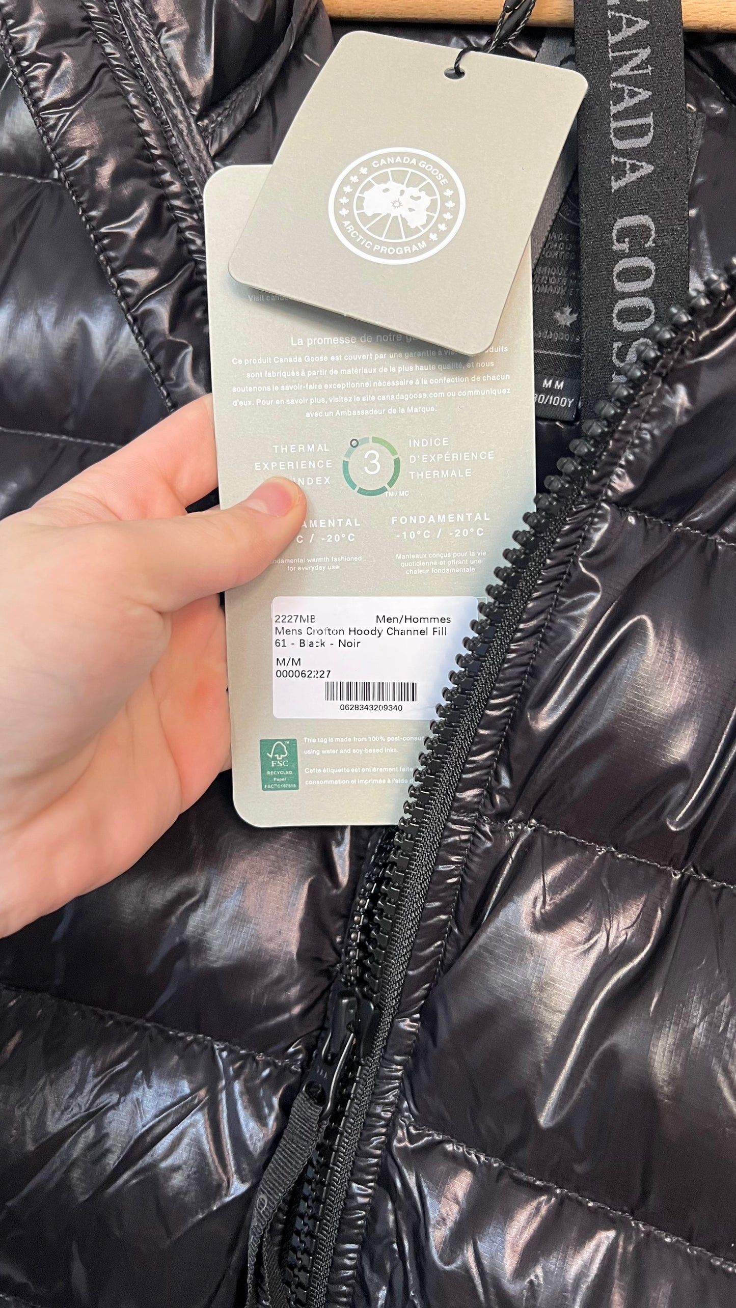 Canada goose crofton , Black