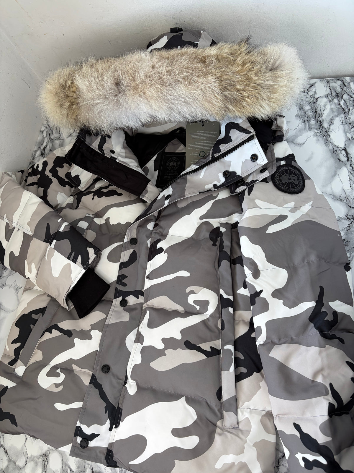 CG Wyndham White Camo / Black Label