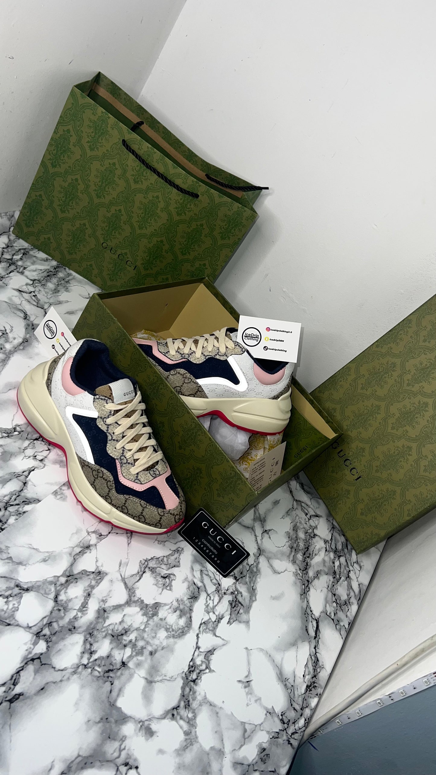 Gucci rhyton sneakers (Women’s)