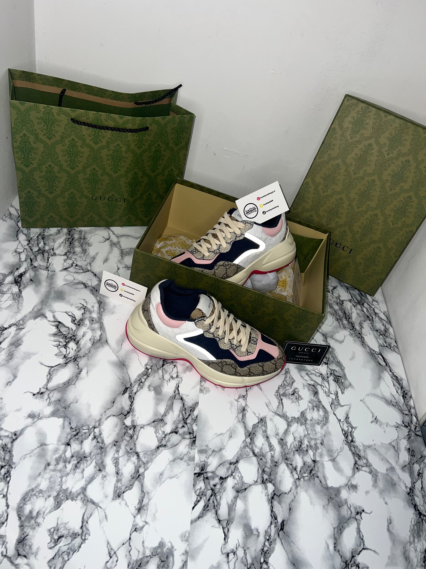 Gucci rhyton sneakers (Women’s)